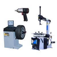 .HPA - Montażownica HPA Bravo Line M 42 + Wyważarka Bravo Line B 45 AD + Klucz pneumatyczny kompozytowy 1/2" T-Rex 1280 Nm